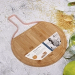 Доска разделочная бамбуковая «O'lala» 38,5*28*1,5см с металлической ручкой