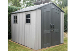 Сарай пластиковый WoodLook 7х9,5