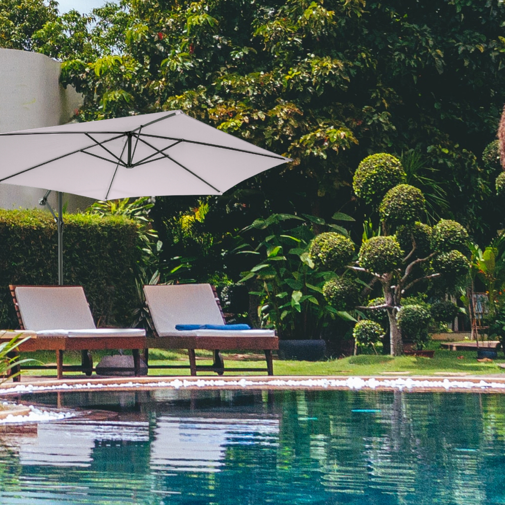 Зонт садовый Green Glade 6002 серый