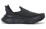 HOKA ONE ONE Restore elastic, comfortable, shock-absorbing, non-slip, low-cut casual running shoes for men and women in the same style black