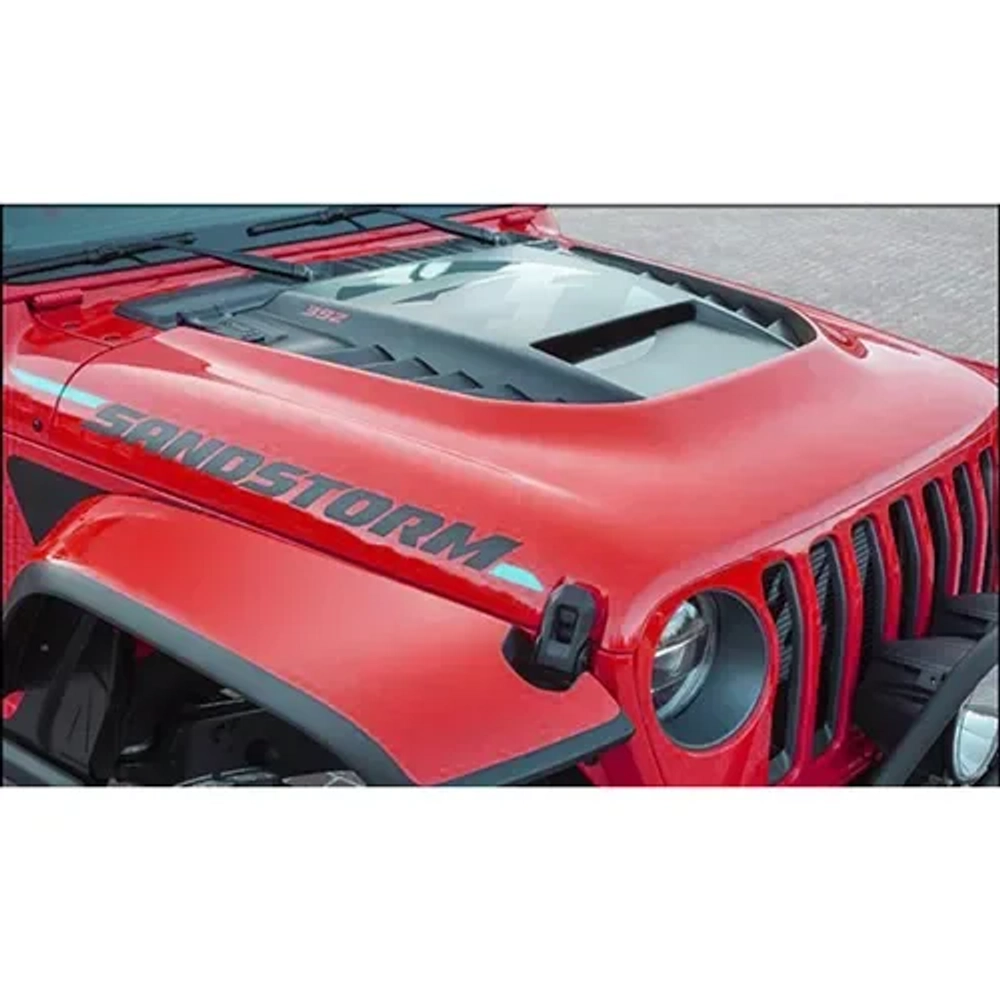 Капот для Jeep Wrangler JL 2017-2023 и Jeep Gladiator 2019+ Джип Вранглер Гладиатор обвес