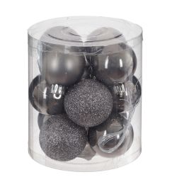 GAEM Набор из 12шт Украшение новогоднее "Шар", D 4 см, L4 W4 H5 см