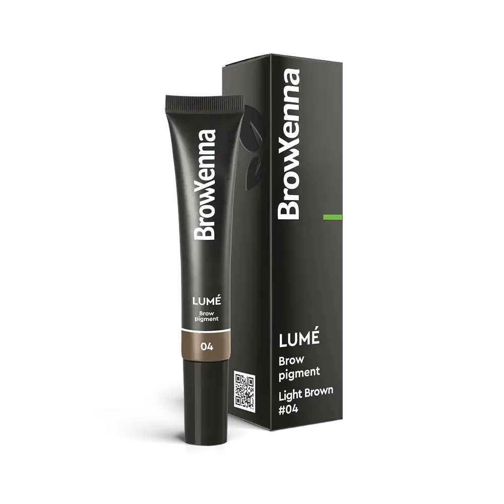 Пигмент прямого действия для бровей BrowHenna Lume 04 Light Brown (светло-коричневый) 15 мл