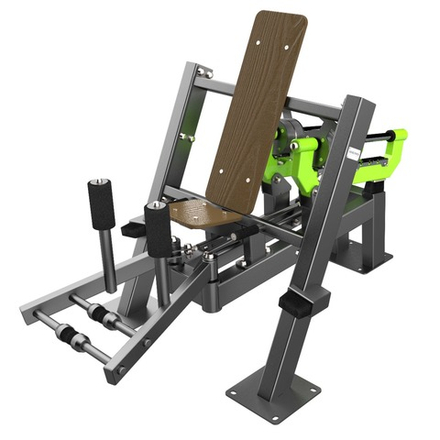 F-2822 Уличный тренажер Разведение ног с переменной нагрузкой ZAVODSPORTA