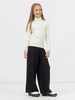 Джемпер водолазка для девочки AT274 молочный