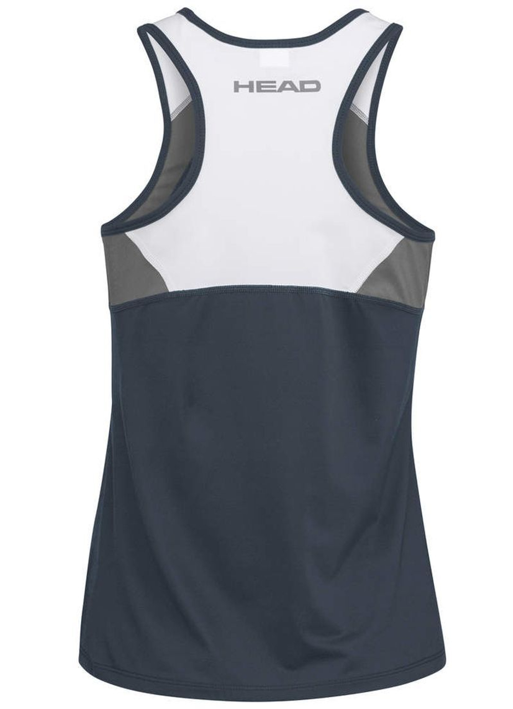 Футболка для девочки теннисная Head Club 22 Tank Top - небесный