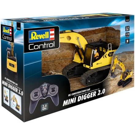 Revell - Control Construction Vehicle RC Excavator 1:18 Remote Controlled 2.4GHz 24638 / артикул   24638  / GTIN 4009803246383