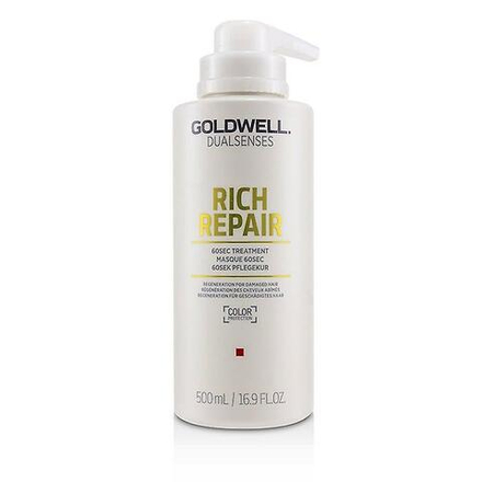 Goldwell Dualsenses Rich Repair 60 Sec Treatment - Восстанавливающий уход за 60 секунд для сухих и поврежденных волос 500 мл