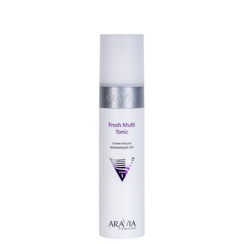 Тоник-лосьон освежающий 2в1 Fresh Multi Tonic, 250 мл, ARAVIA Professional