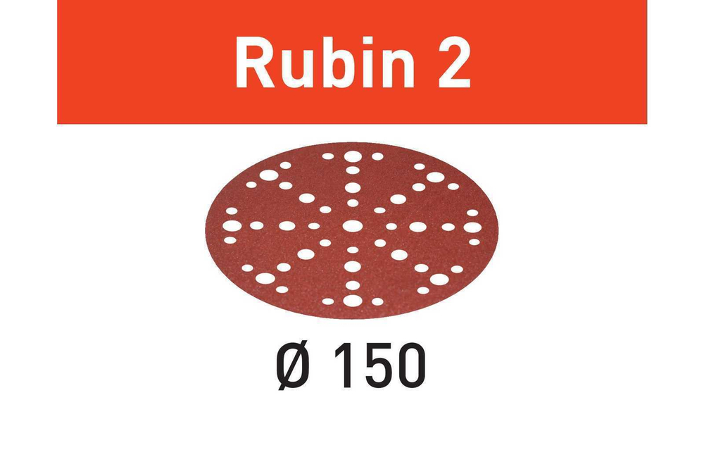 Шлифовальные круги STF D150/48 P120 RU2/50 Rubin 2 575190