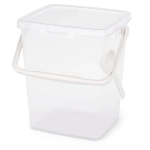 Контейнер для порошка Эконом 5,5л (с замком) (комплект 12 шт)