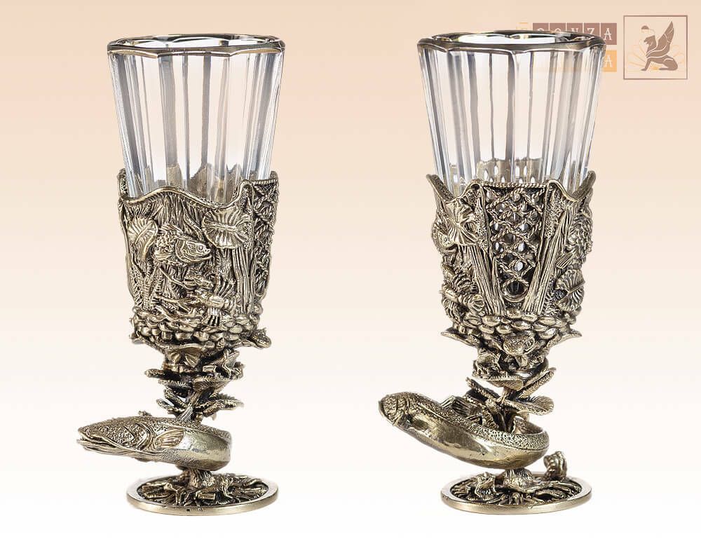 рюмка Русская Рыбалка Сом