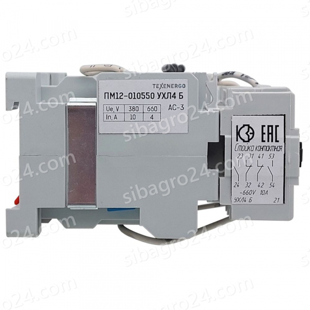 Магнитный пускатель ПМ12-010550 6з+4р 220В УХЛ4В МИМ-80, МИМ-300М, ТМ-32