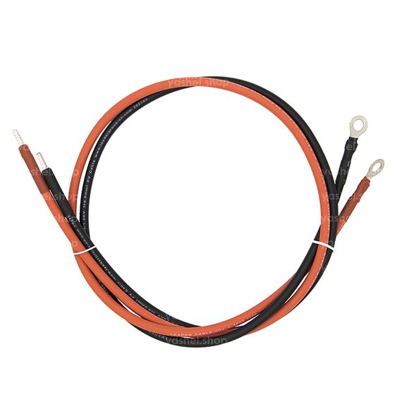 Силовой кабель для подключения контроллера заряда к АКБ, Сечение 16 мм. Длина 1.5 метра