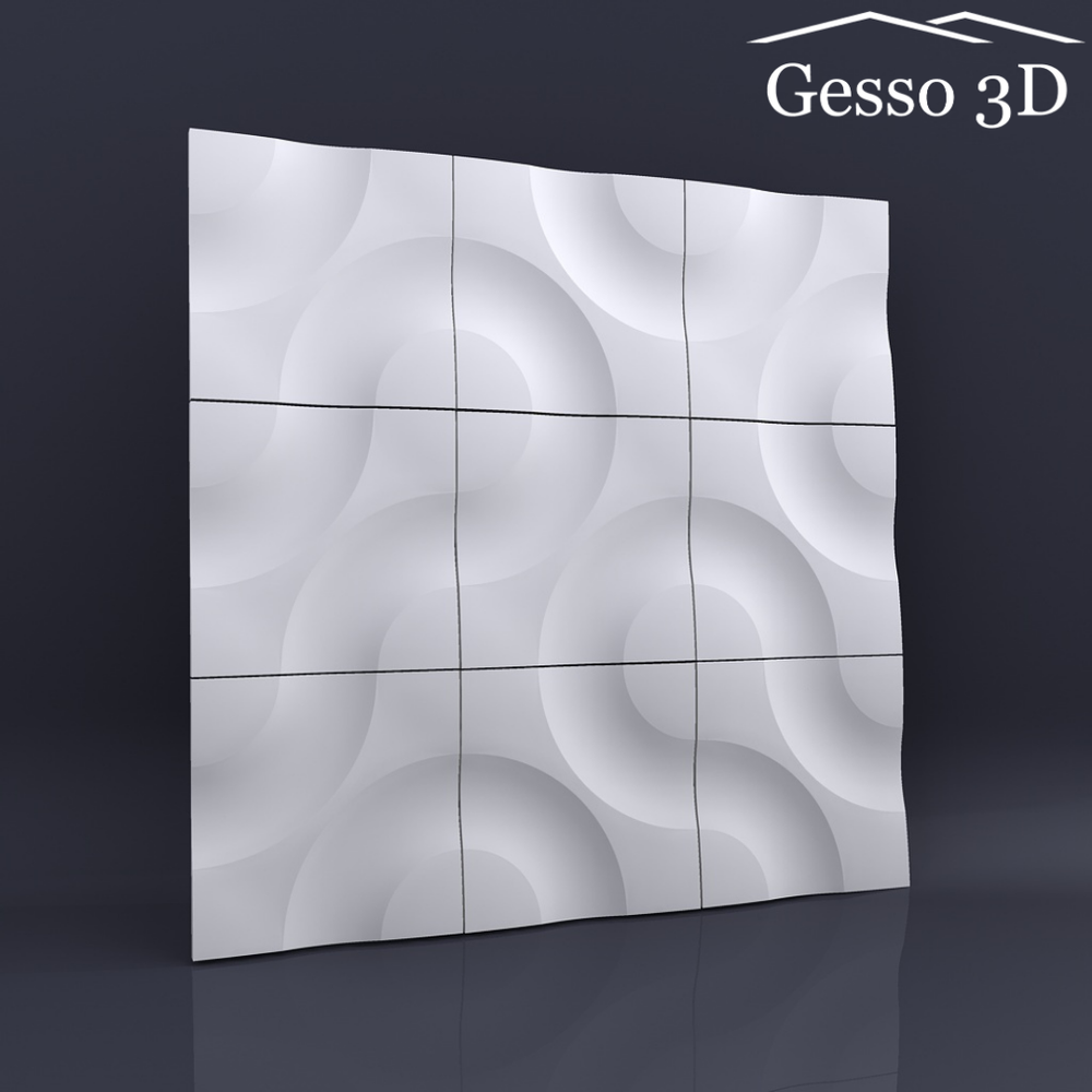 Гипсовая 3D панель Аливия