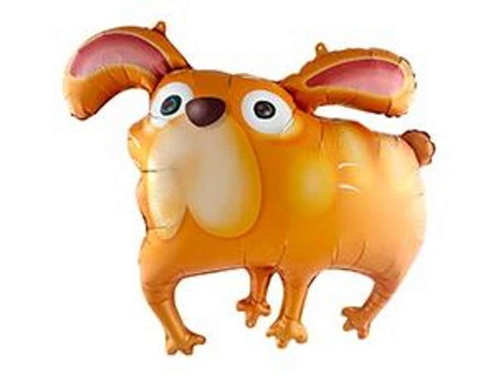 К ФИГУРА Собака ушастая рыжая