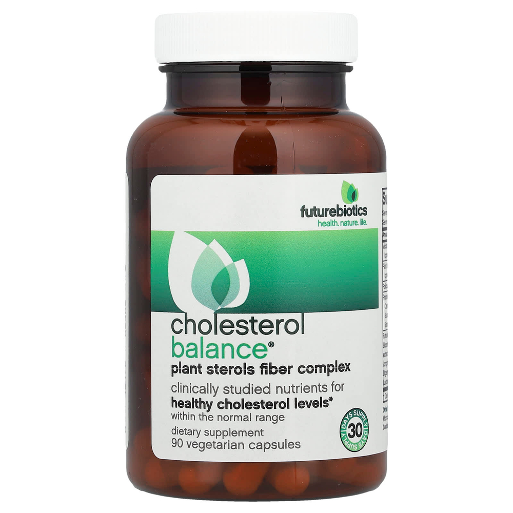 Futurebiotics, Cholesterol Balance®, 90 вегетарианских капсул