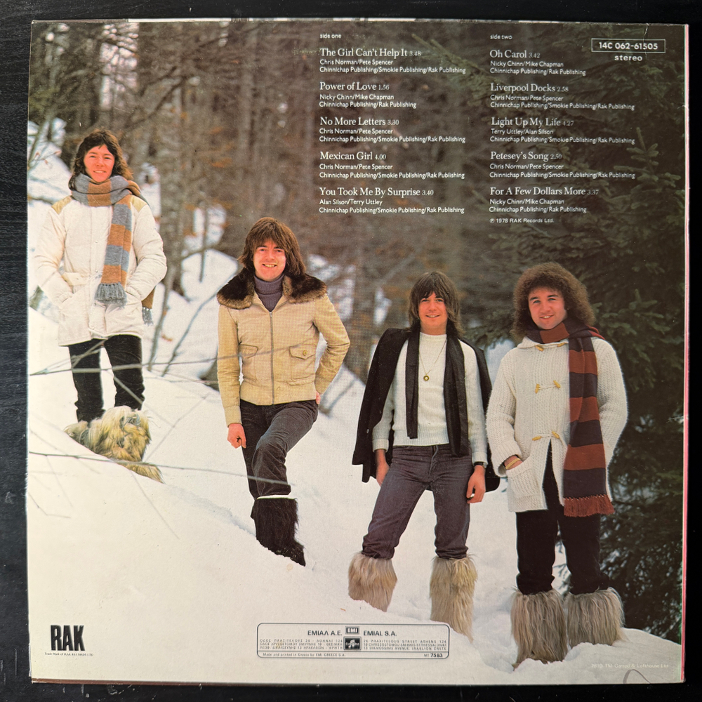 Smokie ‎– The Montreux Album (Греция 1978г.)Т