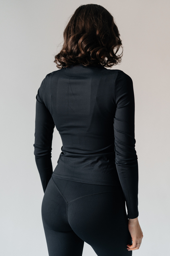 ЛОНГСЛИВ SLIGHT (черный)