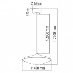 Подвесной светильник DeMarkt Перегрина 5 703011101