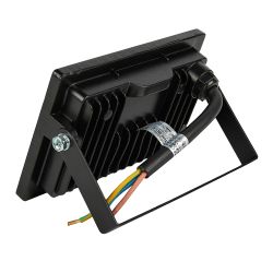 ULF-Q517 30W-BLUE IP65 220-240V BLACK Прожектор светодиодный. Синий свет. Корпус черный. TM Volpe
