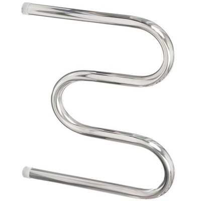 Полотенцесушитель М-образный, 50х50х1", нерж сталь, Aquater, М