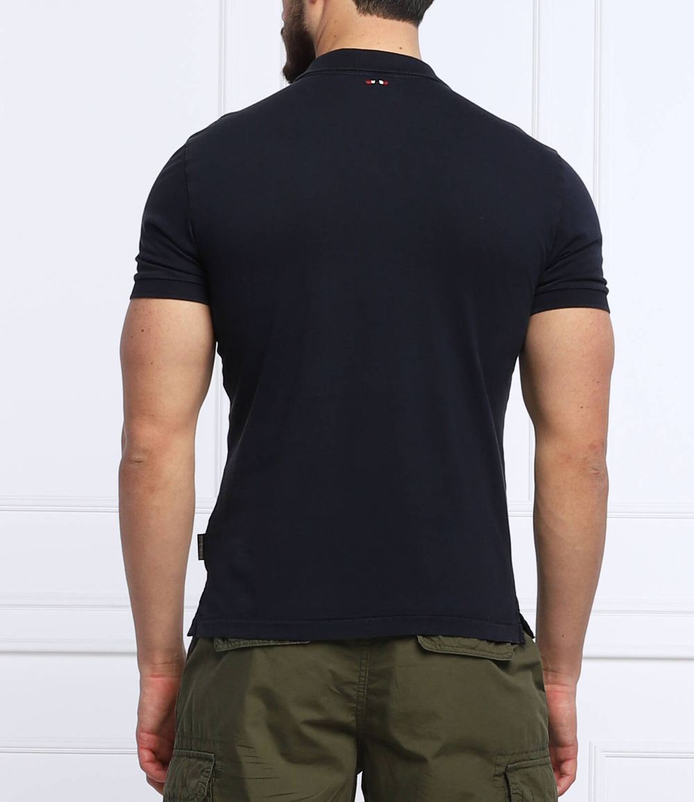 поло elabs Napapijri - темно-синий(NP0A4GB4)