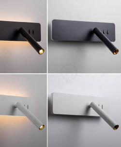 Современные бра-читалки в трёх вариантах