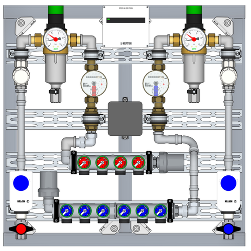 ГОТОВЫЙ УЗЕЛ ВОДОСНАБЖЕНИЯ MINI