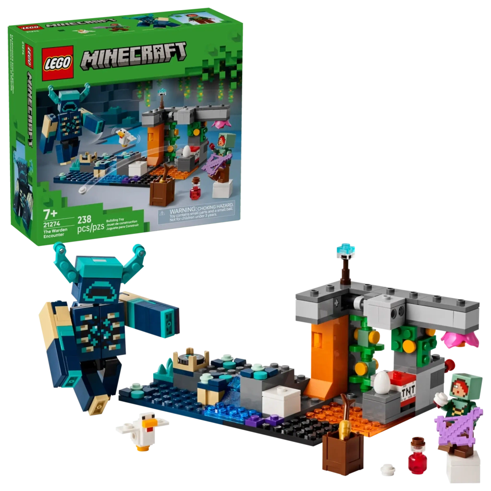 Конструктор LEGO Minecraft 21274 Встреча с начальником тюрьмы