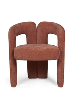 Полукресло Angie, шенилл Reef coral