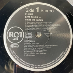 Винтажная виниловая пластинка LP Deep Purple Slaves And Masters (Германия 1990) King Of Dreams