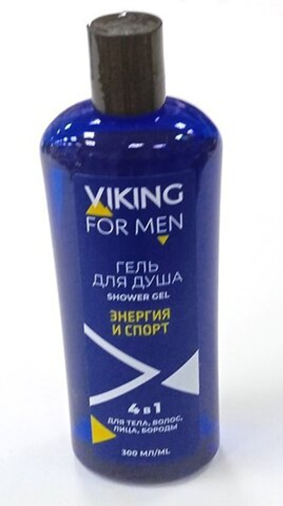 ВИКИНГ Гель д/душа 300мл 4в1 "Sport Energy" д/тела, волос, лица, бритья