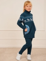 Платье туника вязаное