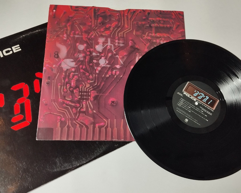 Винтажная виниловая пластинка LP The Police Ghost In The Machine (USA 1981)