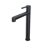 Смеситель для раковины 26к IDDIS AIGBL01i01 "Aiger" высокий, литой, п/гайку ЧЕРНЫЙ матовый