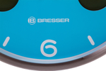 Часы настенные Bresser MyTime io NX Thermo/Hygro, 30 см, голубые