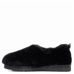 UGG Hailey Fluff Slippers Black