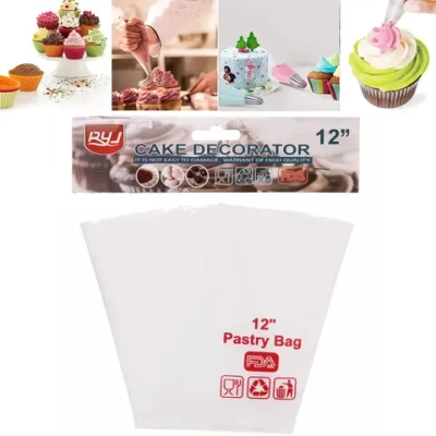 Кондитерский мешок 17*30см белый