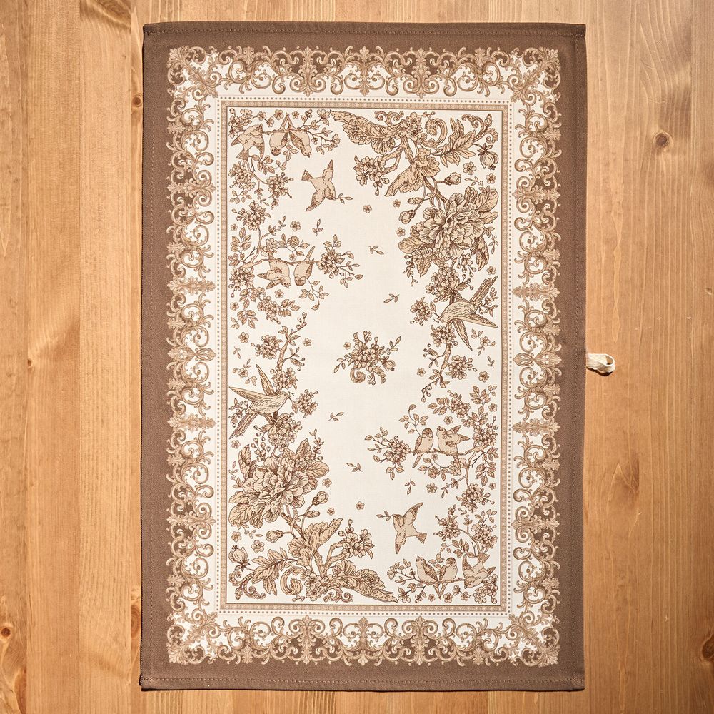 НАБОР ПОЛОТЕНЕЦ ИЗ 2Х ШТ "ROYAL GARDEN",БЕЛЫЙ ,40Х60СМ ТВИЛ,100% ХЛОПОК