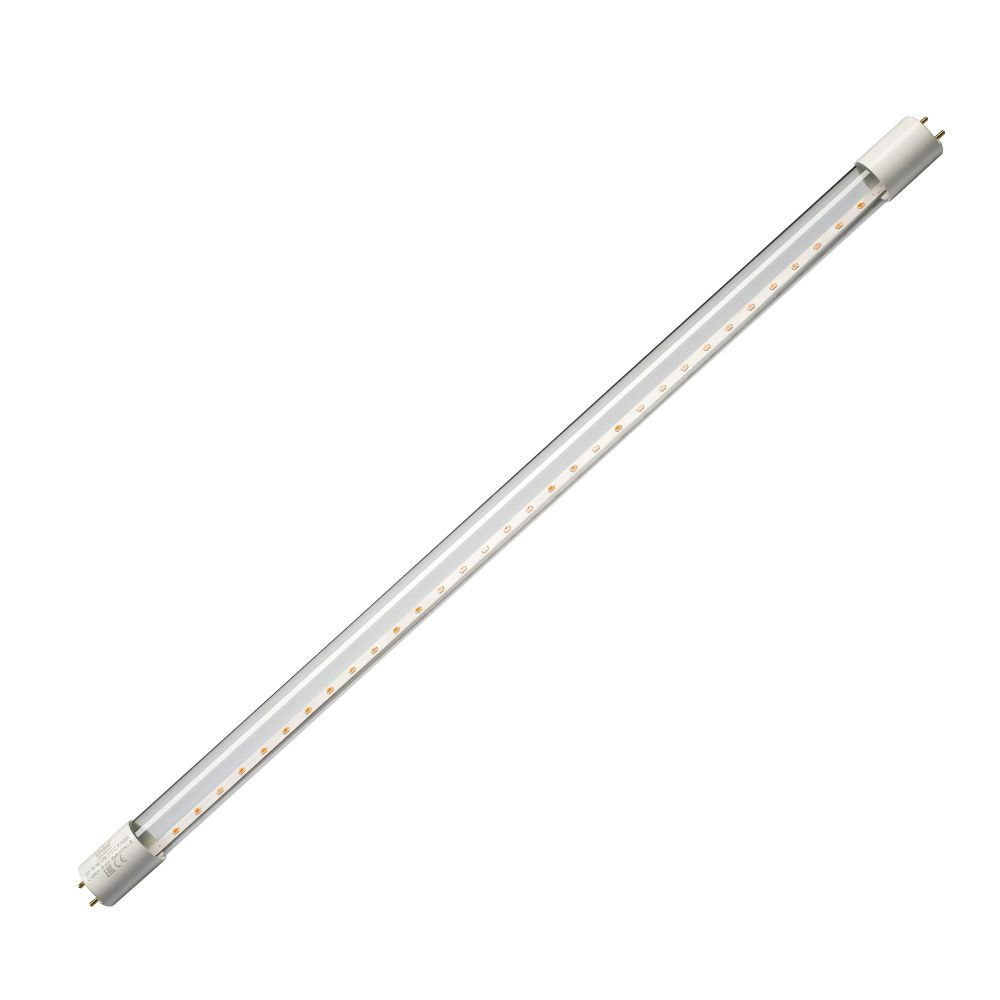 LED-T8-9W-SPSB-G13-CL PLP30WH Лампа светодиодная для растений. Форма T8. прозрачная. Спектр для рассады и цветения. ТМ Uniel.