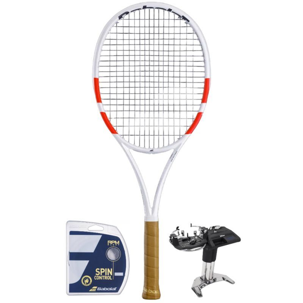 Теннисная ракетка Babolat Pure Strike 97 - white/red/black
