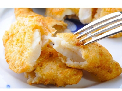 Минтай в кляре