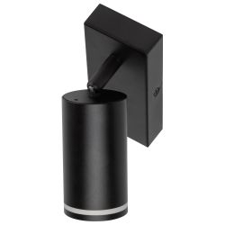 Светильник настенный ЭРА WL19 BK GU10 MR16 IP20 черный