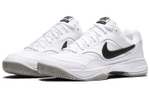 Nike Court Lite synthetic leather fabric, comfortable, versatile, shock-absorbing, non-slip, wear-resistant, low-top tennis shoes, men's white