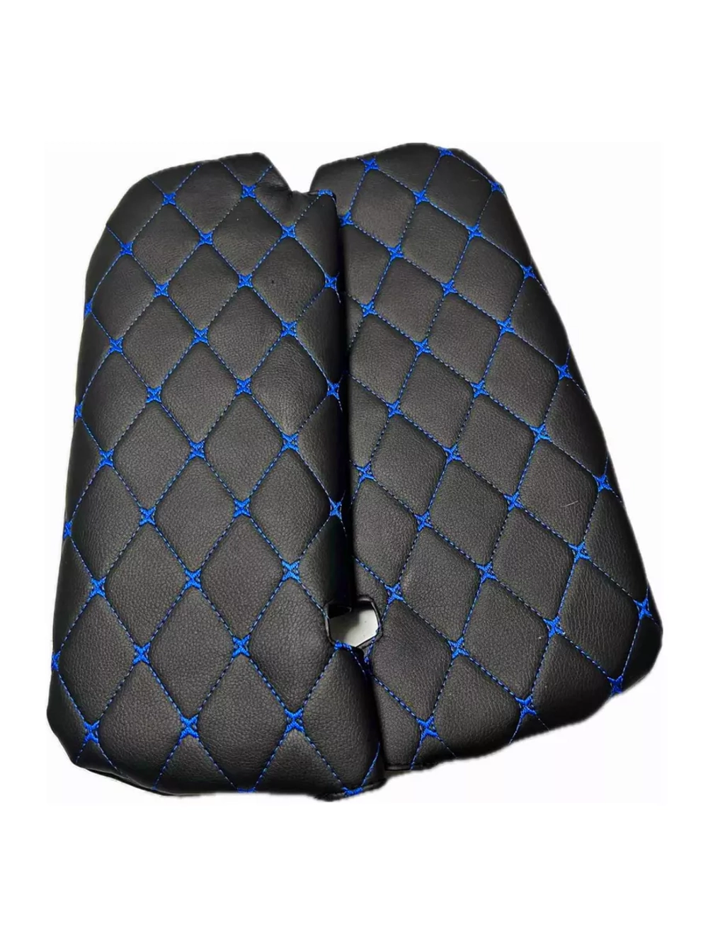 Чехлы на козырьки Kia Rio (2011-2017) синяя Бабочка