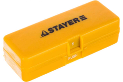Набор бит MASTER (21 предмет) с адаптером в пластмассовом боксе STAYER 2-26087-H21