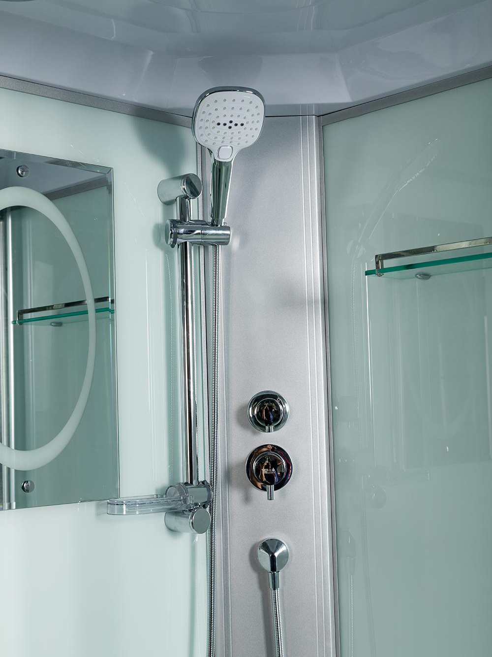 Душевая кабина WeltWasser  WW500 NESSE 902 900х900х2170 мм 10000003280