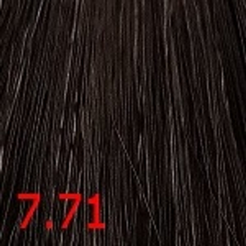 Крем-краска для волос Оттенок 7.71 Кораллово-коричневый KEEN XXL Colour Cream Koralle Braun 100мл