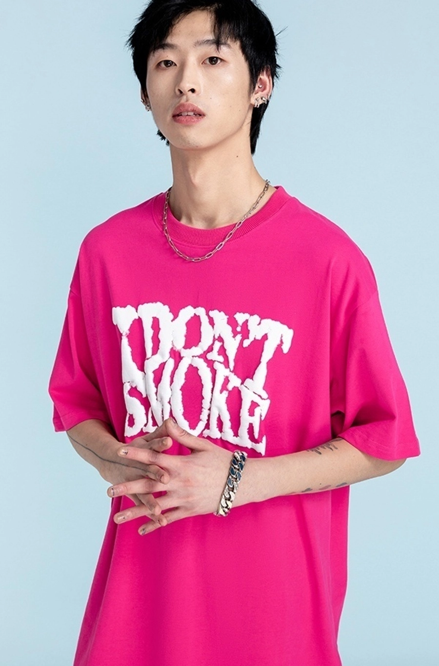 Футболка DONSMOKE "Cloud Logo" Oversized Tee